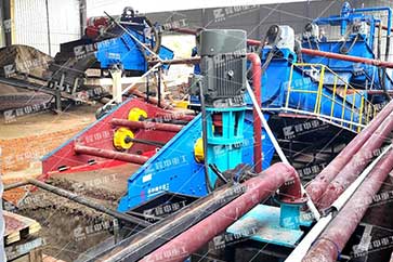 隆中重工尾礦脫水生產(chǎn)線，尾礦脫水振