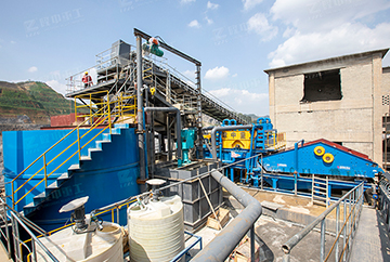 重慶時(shí)產(chǎn)200噸洗沙零排放項(xiàng)目現(xiàn)場